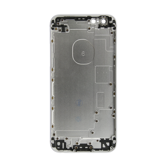 iPhone 12 Pro Rear Case - Silver (No Logo) - Click Image to Close