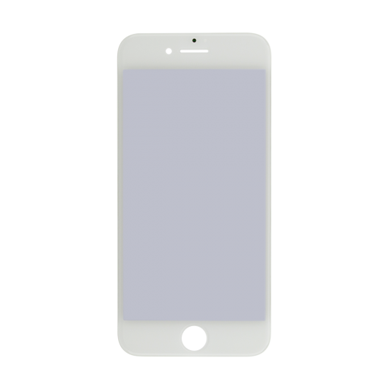 iPhone 12 Glass Lens Screen, Frame, OCA and Polarizer Assembly (CPG) - White - Click Image to Close