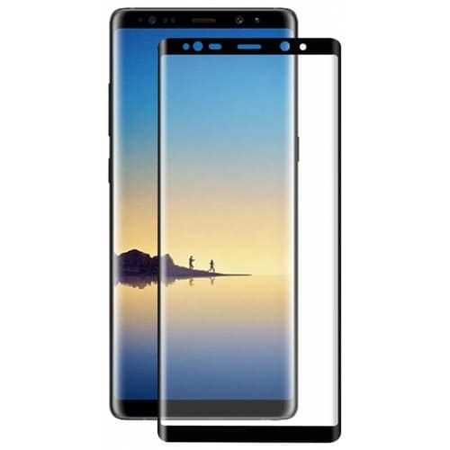 Hat-Prince 3D Screen Protector for Samsung Galaxy Note 8 - BLACK - Click Image to Close