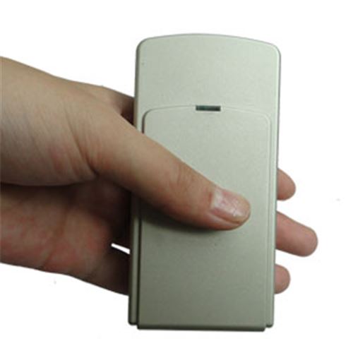 Mini Portable Triple Frequency GPS Jammer With Built-in Antenna + Light Brown (GPS L1/L2/L5) - Click Image to Close