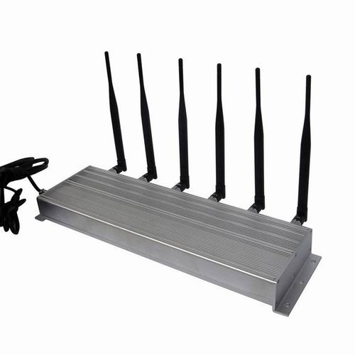 6 Antenna High Power 3G Cell phone & 315MHz 433MHz Jammer - Click Image to Close