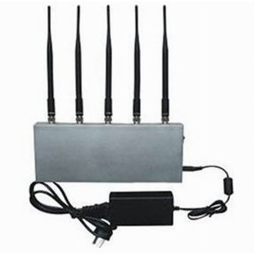 5 Band Cell Phone Signal Blocker Jammer - Click Image to Close