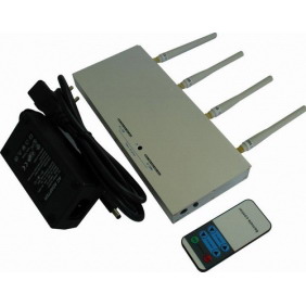CellPhone Signal Jammer with Strength Remote Control - 8 Watt Output Power - Click Image to Close
