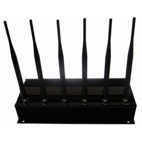 6 Bands Cell Phone Jammer for All Phone Signals - 2G, 3G, 4G LTE, 4G Wimax Jammer - Click Image to Close