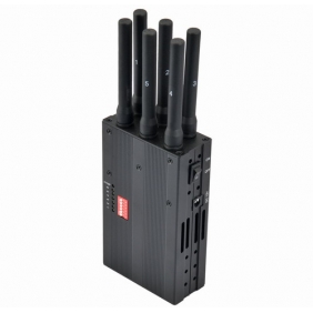 New Handheld 6 Bands 3G Phone Jammer - Lojack Jammer - GPS Jammer - Wifi Jammer - 2G 3G Cell Phone Signal Jammer - Click Image to Close