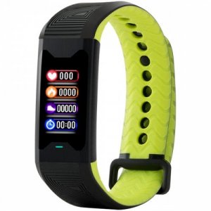 Bozlun B31 Medical Bluetooth Smart Bracelet Wristband Blood Pressure Oxygen Body Health Monitor Sports Smartwatch - BLACK