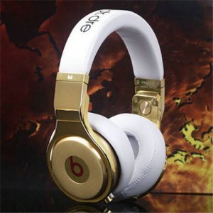 Beats By Dr Dre Pro High Performance 24K Headphones White