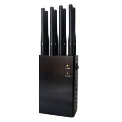 8 Antenna Handheld Jammers WiFi GPS and 3G 4GLTE 4GWimax Phone Signal Jammer