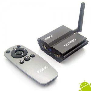 Q7 Android TV Box A31S Quad Core 2GB 8GB Android 11.0 Remote Control TF Card- Black