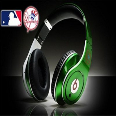 Beats By Dre Studio MLB Edition Headphones New York Yankees Green