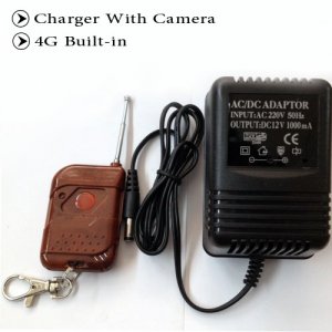 4GB AC/DC Adapter Spy Camera DVR with Remote Control