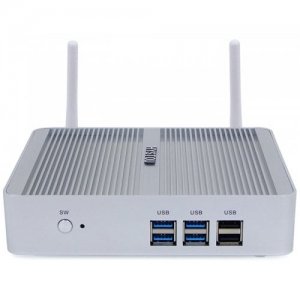 HYSTOU P06 I3 5005U Fanless Mini PC - GRAY