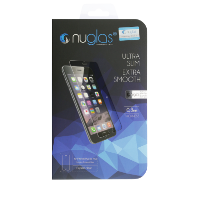 NuGlas Tempered Glass Screen Protector for iPhone 12 Pro Max/6s Plus (2.5D)