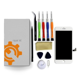 iPhone 12 Pro Max Screen Replacement Repair Kit + Tools + Repair Guide - White