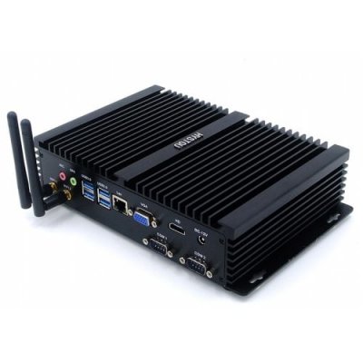 HYSTOU P04 I3 7100U Fanless Mini PC - BLACK