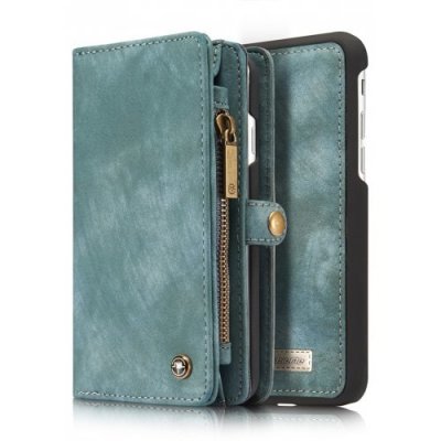 Genuine Leather 11 Card Slots Detachable Wallet Case for iPhone 12 - 8 - GREEN