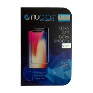 NuGlas Tempered Glass Screen Protector for iPhone XR (2.5D)