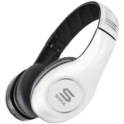 Soul By Ludacris SL150BW PRO HI-DEFINITION ON-EAR HEADPHONES-White