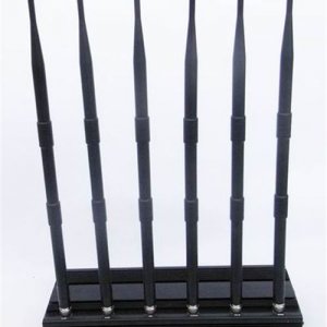 6 Antenna VHF, UHF, cell phone jammer (3G,GSM,CDMA,DCS)