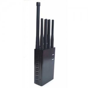 8 Antenna Handheld Jammers WiFi GPS Lojack VHF UHF and 3G Phone Signal Jammer