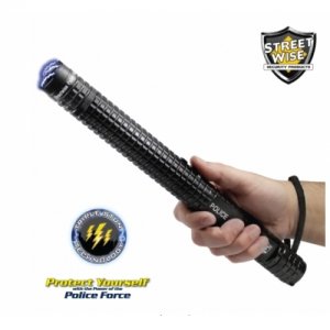 Police Force 10,000,000 Tactical Stun Baton Flashlight