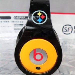 Beats By Dr Dre Studio Pittsburgh Steelers Team Over-Ear Headphones