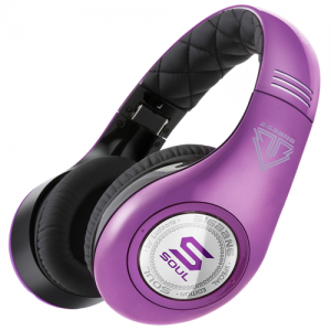 Soul By Ludacris SL300BBP - BIG BANG ELITE HI-DEFINITION NOISE CANCELING HEADPHONES-Purple