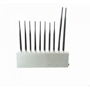 10 Antenna 10 Band 3G 4G GPS WiFi LoJack UHF VHF All Signal Jammer