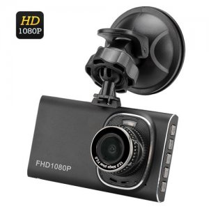 5MP Car DVR - 1080p Full HD, 3 Inch TFT Display, 120 Degree Wide Angle Lens, G-Sensor, 12MP Photos