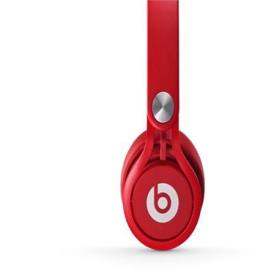 Beats By Dr Dre Mixr Over-Ear Red Headphones