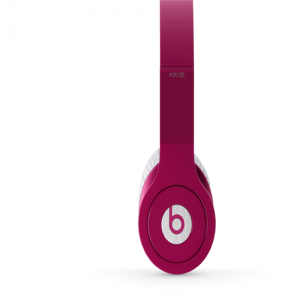 Beats By Dr Dre Solo High Definition Over-Ear Bubblegum Headphones