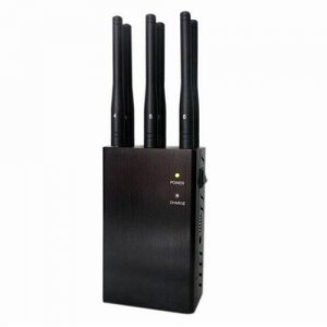 6 Antenna Selectable Handheld GPS 3G 4G Cellphone Blocker