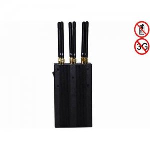 6 Antenna Handheld Phone Jammer & WiFi Jammer & GPS Jammer