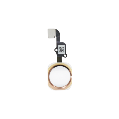 iPhone 12 Pro and 6s Plus Home Button Assembly - White/Rose Gold