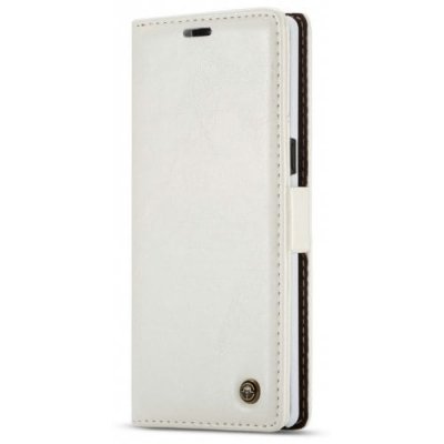 CaseMe for Samsung Galaxy Note 9 Flip Leather Wallet Phone Case with Cards Slots - WHITE