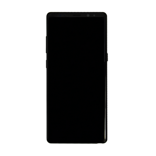 Samsung Galaxy Note 8 Display Assembly with Frame - Midnight Black (Aftermarket)