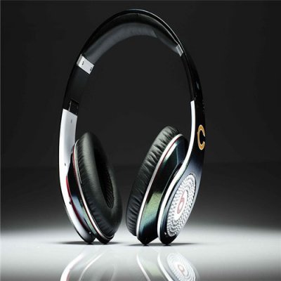 Beats By Dre Studio NFL Edition Headphones Chicago Bears With the Diamond