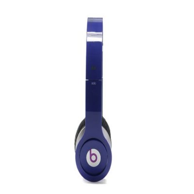 Beats By Dr Dre Solo High Definition Over-Ear Dark Purple Headphones with Built-In Mic