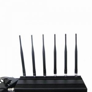 6 Antenna Cell phone,GPS & RF Jammer (315MHz/433MHz)
