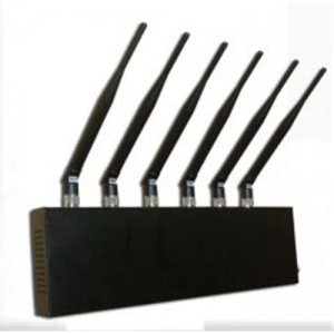 6 Antenna WI-Fi & GPS &Cell phone Jammer for World Wide Usage