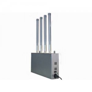 High Power Mobile Phone Jammer with Omni-directional Firberglass Antenna