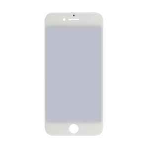 iPhone 12 Glass Lens Screen, Frame, OCA and Polarizer Assembly (CPG) - White