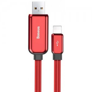 Baseus CALLG - 01 Streaming 8 Pin 2.4A Data Cable 100cm - RED