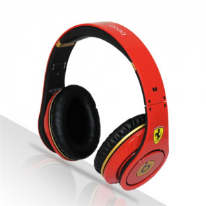 Beats By Dr Dre Ferrari Limited Edition Red Headphones