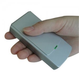 Mini Portable Cell phone & GPS Jammer + Silvery(GSM,CDMA,DCS,GPS)