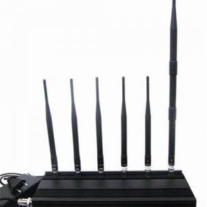 6 Antenna Cell phone LOJACK & RF Jammer (GSM,CDMA,DCS,PCS,LOJACK,RF315MHz/433MHz)