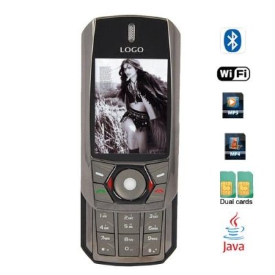 F18 Quadband Dual sim Card Dual standby Java FM Slide Cell Phone