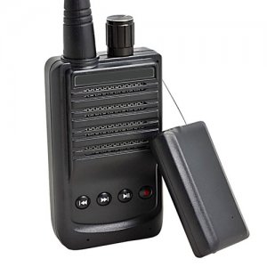 500 Meter Micro Wireless Audio Spying Bug Recording Transmitter and Voice Receiver Set