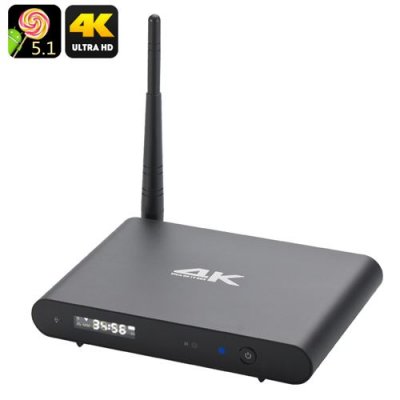 Octa Core Android 11.0 Wi-Fi TV Box - Ultra HD 4K Resolutions, 2.4GHz + 5GHz Wi-Fi, DLNA, Miracast, Kodi, OTG