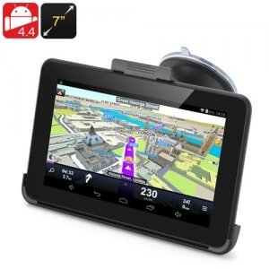 7 Inch android 12.0 GPS Navigation - 800x480 Touchscreen, FM Transmit, 32GB Micro SD Card Support